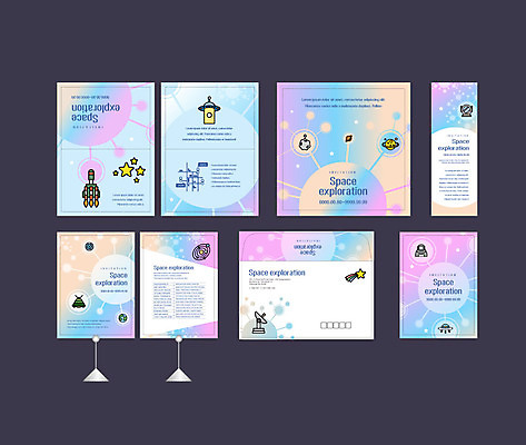 템플릿 배너템플릿 별 여행 이벤트 사람없음 세트 우주 전시 행성 로켓 탐험 현수막 우주선 전단 엽서 초대장 약도 소봉투 행사세트 행사템플릿 AI파일 자연요소 배너 지도 편지봉투 카드_감사 편지 홍보물 파일형식 벡터