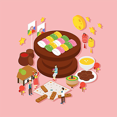 전신 전통 여자 남자 별 어린이 일러스트 초가집 사람 여러명 성인 추석 전통놀이 전통음식 항아리 윷놀이 한복 연 즐거움 송편 팽이 약과 전통등 식혜 아이소메트릭 국내일러스트 AI파일 자연요소 한국전통 명절 감정 음료 음식 다수 놀이 조명 한옥 떡 놀이용품 도자기 전통차 전통의상 파일형식 벡터