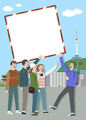 전신 외국인 여자 남자 여행 일러스트 가이드 프레임 사람 여러명 성인 여행객 카메라 깃발 알림 즐거움 남산 활기 모집 아르바이트 구인 채용공고 최저임금 비정규직 국내일러스트 AI파일 직업 감정 다수 컨셉 비즈니스 서울 인종 경제 전자제품 랜드마크 채용 파일형식 벡터