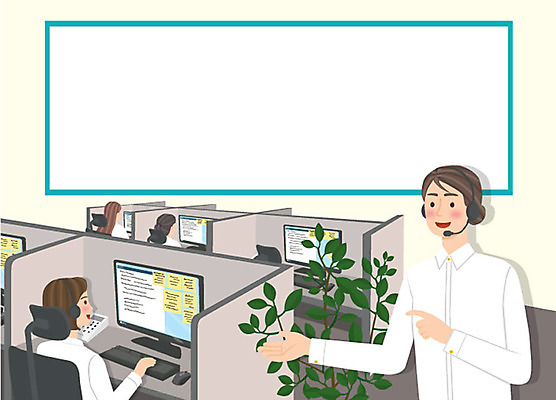 응시 여자 일러스트 친절 안내 프레임 미소 사람 손짓 여러명 상반신 성인 컴퓨터 사무실 모니터 상담원 전화기 알림 텔레마케팅 통화 모집 아르바이트 구인 채용공고 최저임금 비정규직 국내일러스트 AI파일 시선 다수 비즈니스 모션 표정 경제 전자제품 사무원 서비스업 채용 파일형식 벡터