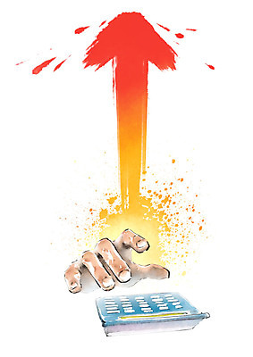 PSD 손 화살표 일러스트 비즈니스 캘리그라피 붓터치 그래프 신체부위 빨간색 금융 주황색 번짐 국내일러스트 컬러 사람 경제 파일형식 효과