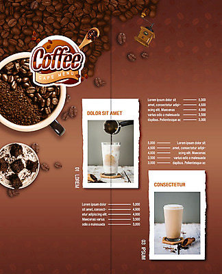PSD 템플릿 표지디자인 북디자인 출판디자인 내지 커피 리플렛 2단접지 북커버 잔 팜플렛 사람없음 카페 머그컵 원두 가격 메뉴 그라인더 카페라떼 이미지템플릿 식기 음료 컵 상점 라떼 커피용품 파일형식
