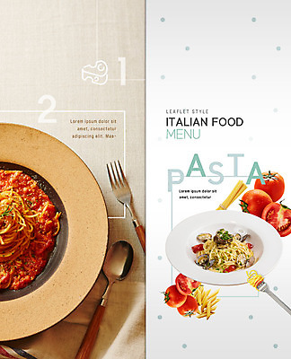 PSD 템플릿 표지디자인 북디자인 출판디자인 표지 리플렛 포크 토마토 2단접지 북커버 조개 파스타 스파게티 팜플렛 사람없음 숟가락 식탁보 이탈리아음식 메뉴 메뉴판 봉골레파스타 이미지템플릿 식기 채소 어패류 서양음식 수저 파일형식
