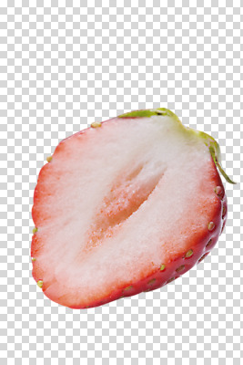 편집이미지 음식 딸기 사람없음 반쪽 PNG 편집소스 과일 파일형식