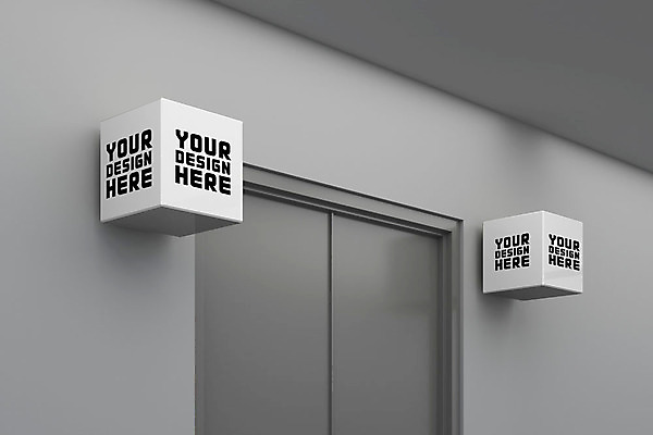 PSD 편집 편집이미지 벽 간판 사각프레임 실내 사람없음 그래픽 3D 사각형 디지털합성 합성 디자인소스 옥외간판 옥외광고 디지털아트 목업 편집3D 도형 프레임 내부 파일형식 편집소스