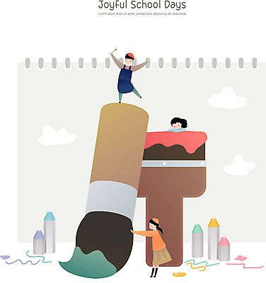 전신 학생 여자 교육 남자 초등학생 어린이 일러스트 수업 색연필 프레임 초등학교 미술 사람 상반신 세명 스쿨라이프 붓 그리기 그림 미술교육 국내일러스트 AI파일 라이프스타일 학교 모션 문화예술 학용품 파일형식 벡터