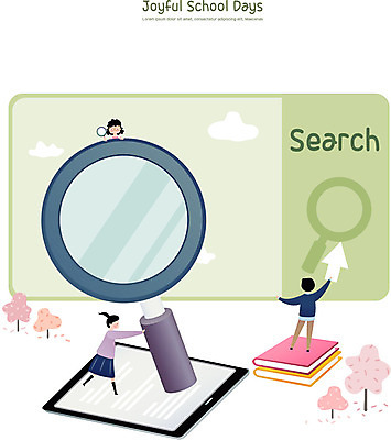 전신 학생 여자 교육 남자 화살표 초등학생 어린이 일러스트 학교 돋보기 수업 프레임 초등학교 사람 상반신 책 세명 태블릿 스쿨라이프 검색 클릭 책더미 어린이만 국내일러스트 AI파일 라이프스타일 전자제품 스마트기기 무더기 파일형식 벡터