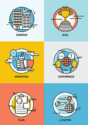 아이콘 회사 비즈니스 회의 비행기 빌딩 사람없음 건물 글로벌 플랫 목표 계획 트로피 플랫아이콘 문서 위치 마케팅 2D아이콘 AI파일 건축물 컨셉 항공교통 대중교통 상_우승 파일형식 벡터