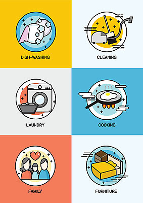 아이콘 접시 가구 가사 가정 가족 사랑 요리 사람없음 거품 침대 프라이팬 플랫 설거지 청소 플랫아이콘 서랍장 청소기 세탁기 빨랫감 2D아이콘 AI파일 식기 감정 생활용품 관계 주방용품 전자제품 가전제품 빨래 청소도구 파일형식 벡터
