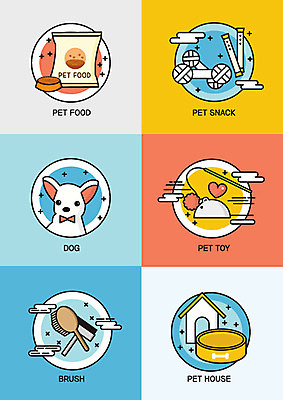 아이콘 반려견 사람없음 반려동물 장난감 플랫 플랫아이콘 개집 개사료 애견간식 애견미용 애견빗 애완용사료 2D아이콘 AI파일 동물 뷰티 개 먹이 애견용품 파일형식 벡터