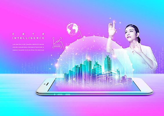 PSD 서양인 외국인 편집이미지 응시 여자 과학 한명 사람 빌딩 상반신 20대 성인 건물 앞모습 파란색 스마트폰 보라색 자료 터치 성인여자한명만 빅데이터 AI_인공지능 이미지편집 1 건축물 시선 뷰포인트 컬러 인종 청년 핸드폰 스마트기기 여자한명만 성인여자만 파일형식 4차산업