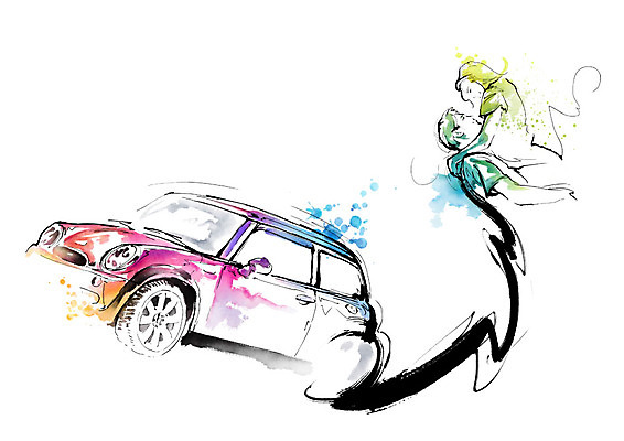 PSD 커플 응시 여자 남자 행복 일러스트 캘리그라피 자동차 붓터치 사랑 미소 사람 상반신 성인 두명 마주보기 번짐 국내일러스트 시선 감정 육상교통 관계 모션 표정 파일형식 효과