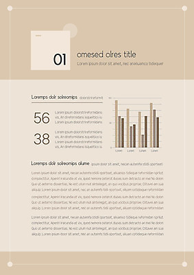 템플릿 내지 비즈니스 그래프 사람없음 사각형 원형 문서템플릿 문서 베이지색 이미지템플릿 AI파일 도형 컬러 파일형식 벡터