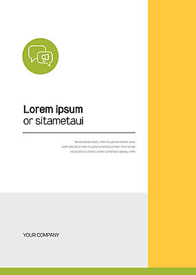 템플릿 표지 선 말풍선 비즈니스 사람없음 연두색 노란색 확성기 업무 목표 문서템플릿 문서 직사각형 밝은색 분할 이미지템플릿 AI파일 도형 컬러 컨셉 초록색 작업 파일형식 벡터