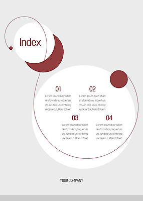 템플릿 내지 곡선 사람없음 빨간색 회색 흰색 업무 원형 문서템플릿 문서 부드러움 인덱스 이미지템플릿 AI파일 도형 선 컬러 작업 감각 파일형식 벡터