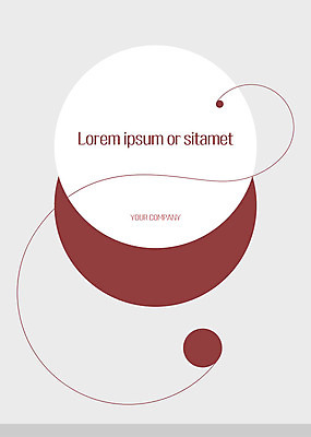 템플릿 표지 선 곡선 비즈니스 사람없음 빨간색 회색 업무 모래시계 문서템플릿 문서 부드러움 이미지템플릿 AI파일 모래 시계 컬러 작업 감각 파일형식 벡터