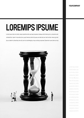 템플릿 표지 비즈니스 흑백 사람없음 검은색 미니어처 비즈니스맨 모래시계 문서템플릿 이미지템플릿 AI파일 남자 모래 시계 컬러 촬영기법 모형 직장인 파일형식 벡터