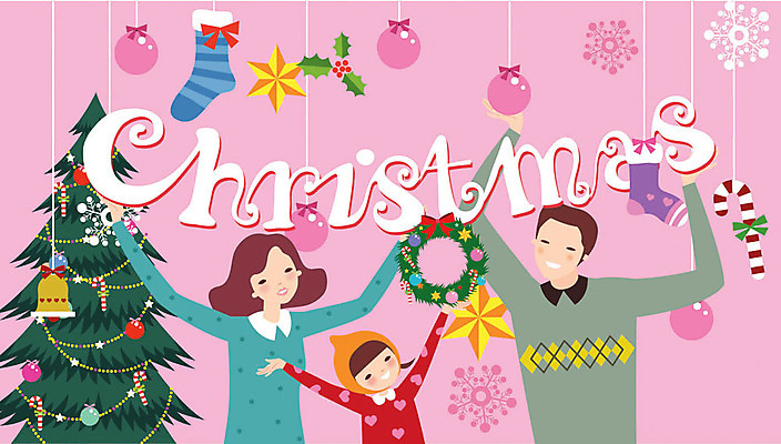 여자 남자 어린이 크리스마스 겨울 일러스트 가족 엄마 팔벌리기 실내 따뜻함 사랑 사람 상반신 성인 장식 세명 부모 크리스마스트리 화목 아빠 즐거움 크리스마스양말 별장식 크리스마스종 오너먼트 국내일러스트 AI파일 계절 기념일 감정 별 컨셉 크리스마스장식 관계 모션 양말 내부 종 파일형식 벡터