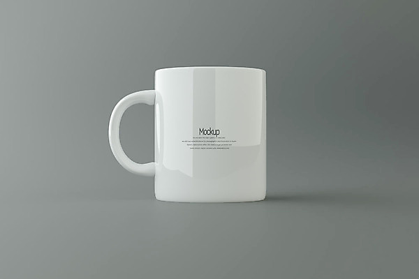 PSD 편집이미지 회색배경 사람없음 한개 3D소스 3D 머그컵 디지털합성 목업 편집3D 1 백그라운드 컵 회색 파일형식
