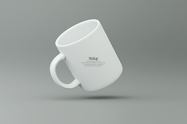 PSD 편집이미지 회색배경 사람없음 한개 3D소스 3D 머그컵 디지털합성 목업 편집3D 1 백그라운드 컵 회색 파일형식