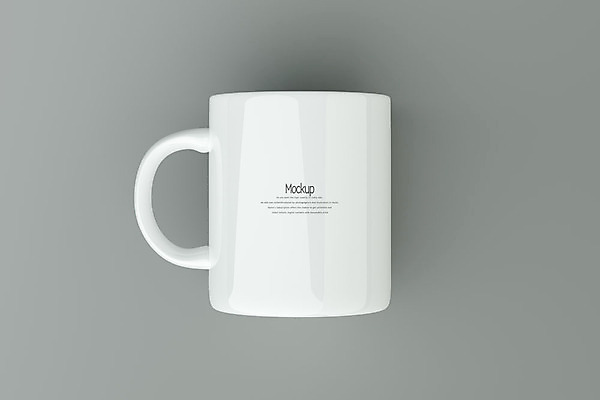 PSD 편집이미지 회색배경 사람없음 한개 3D소스 3D 머그컵 디지털합성 목업 편집3D 1 백그라운드 컵 회색 파일형식