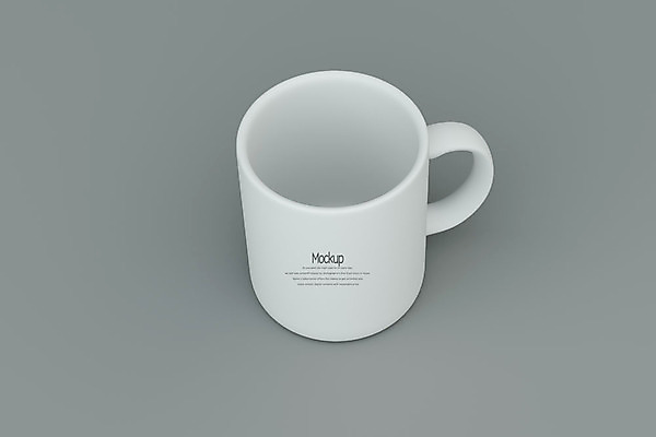 PSD 편집이미지 회색배경 사람없음 한개 3D소스 3D 머그컵 디지털합성 목업 편집3D 1 백그라운드 컵 회색 파일형식
