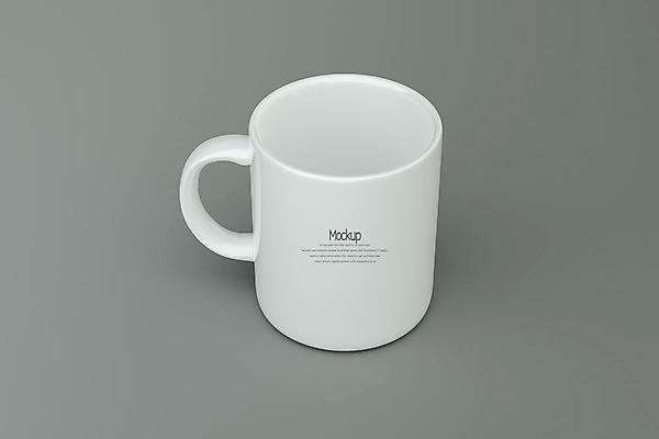 PSD 편집이미지 회색배경 사람없음 한개 3D소스 3D 머그컵 디지털합성 목업 편집3D 1 백그라운드 컵 회색 파일형식