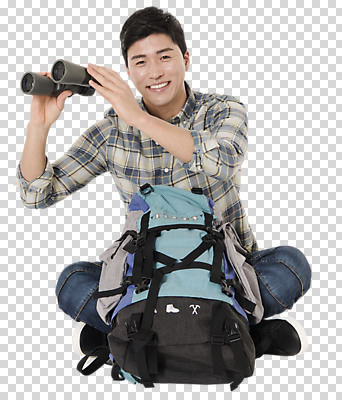 전신 편집이미지 남자 여행 배낭 한명 웃음 들기 앉기 성인 앞모습 30대 쌍안경 한국인 PNG 성인남자한명만 편집소스 1 뷰포인트 가방 모션 표정 사람 동양인 장년 망원경 남자한명만 성인남자만 파일형식