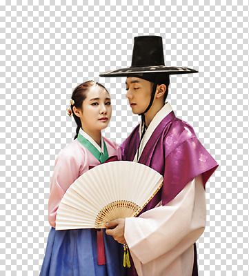 편집이미지 한국전통 커플 여자 남자 데이트 사랑 서기 들기 상반신 20대 성인 두명 옆모습 한국인 부채 한복 조선시대 과거 양반 PNG 선비 성인만 사극 편집소스 갓모자 모자_잡화 전통 감정 뷰포인트 컨셉 관계 모션 전통소품 한국 사람 동양인 청년 역사 전통의상 신분 파일형식