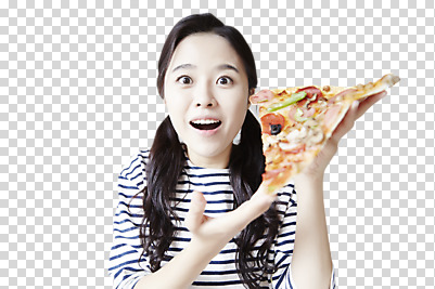 편집이미지 응시 여자 피자 한명 웃음 들기 상반신 20대 성인 앞모습 캐주얼 활발 한국인 방송 보여주기 PNG 조각피자 성인여자한명만 편집소스 인터넷방송 크리에이터 직업 1 시선 옷 뷰포인트 컨셉 모션 패스트푸드 서양음식 표정 사람 동양인 청년 여자한명만 성인여자만 파일형식 1인미디어