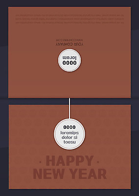 템플릿 카드템플릿 새해 사람없음 파란색 축하 원형 남색 연하장 모던 해피뉴이어 신년카드 이미지템플릿 AI파일 카드프레임 도형 컬러 컨셉 카드_감사 프레임 새해인사 파일형식 벡터