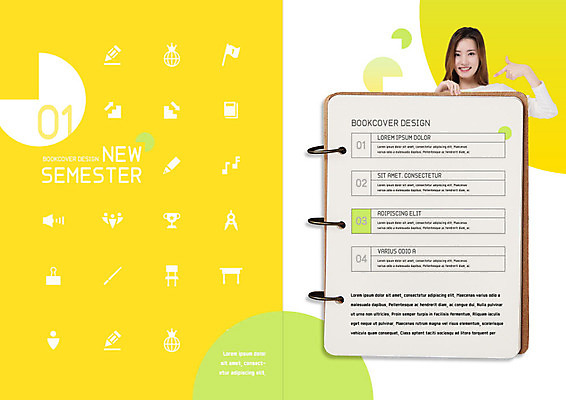PSD 템플릿 학생 표지디자인 북디자인 응시 출판디자인 여자 교육 내지 리플렛 대학생 북커버 한명 미소 사람 팜플렛 상반신 20대 청년 노란색 다이어리 공책 한국인 흰색 가리킴 신학기 청년여자한명만 성인여자한명만 이미지템플릿 1 시선 컬러 문구용품 표정 동양인 손짓 성인 사무용품 여자한명만 성인여자만 청년여자만 파일형식