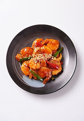 포토 JPG 스튜디오촬영 음식 실내 누끼 근접촬영 사람없음 하이앵글 중식 안주 흰배경 기호식품 칠리새우 플랫레이 국내포토 뷰포인트 백그라운드 내부 흰색 플랫 파일형식