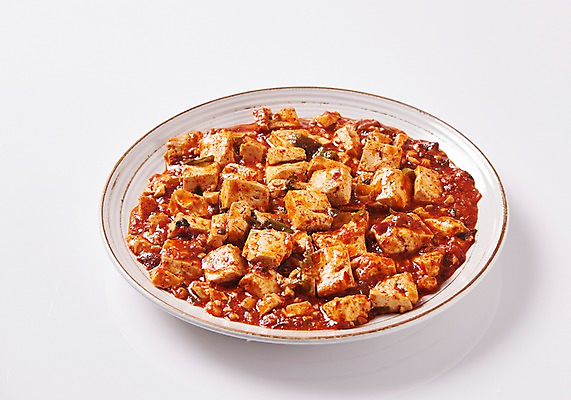 포토 JPG 스튜디오촬영 음식 실내 누끼 근접촬영 사람없음 중식 안주 흰배경 두부 기호식품 마파두부 국내포토 뷰포인트 백그라운드 내부 흰색 파일형식