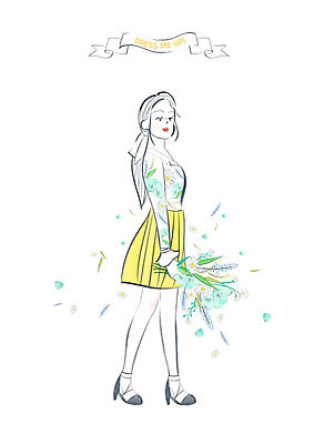 전신 PSD 응시 원피스 여자 꽃잎 꽃다발 잎 일러스트 수채화 한명 들기 사람 성인 봄 성인여자한명만 국내일러스트 식물 1 시선 옷 계절 꽃 모션 여자한명만 성인여자만 파일형식