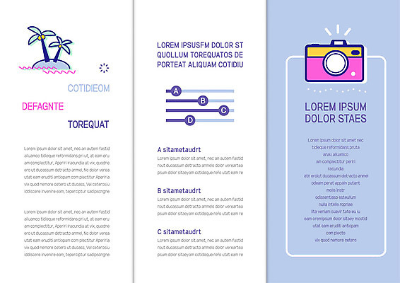템플릿 표지디자인 북디자인 출판디자인 내지 리플렛 북커버 3단접지 그래프 팜플렛 사람없음 파란색 야자수 카메라 이미지템플릿 AI파일 나무 컬러 전자제품 파일형식 벡터