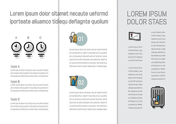 템플릿 표지디자인 북디자인 출판디자인 내지 리플렛 시계 여행 지도 북커버 3단접지 열쇠 팜플렛 사람없음 위생용품 캐리어 회색 위치 세계시간 호텔키 이미지템플릿 AI파일 컬러 생활용품 여행가방 파일형식 벡터