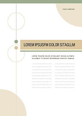 템플릿 선 사람없음 초록색 갈색 원형 프레젠테이션 문서템플릿 서식 문서 제안서 이미지템플릿 AI파일 도형 컬러 파일형식 벡터