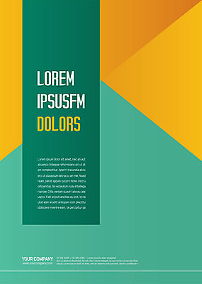 템플릿 사람없음 초록색 주황색 삼각형 프레젠테이션 문서템플릿 서식 레이아웃 문서 제안서 이미지템플릿 AI파일 도형 컬러 파일형식 벡터