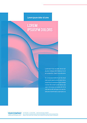 템플릿 분홍색 사람없음 파란색 사각형 프레젠테이션 문서템플릿 서식 문서 제안서 그라데이션 물결무늬 이미지템플릿 AI파일 도형 물결 컬러 무늬 파일형식 벡터