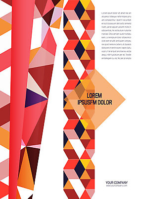 도형 템플릿 사람없음 빨간색 컬러풀 프레젠테이션 입체 문서템플릿 서식 문서 제안서 기하학 이미지템플릿 AI파일 컬러 무늬 파일형식 벡터