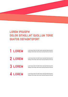 템플릿 사람없음 빨간색 프레젠테이션 문서템플릿 서식 문서 제안서 꺾음 이미지템플릿 AI파일 컬러 모션 파일형식 벡터