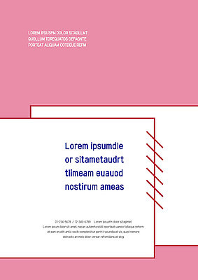 템플릿 선 분홍색 사람없음 사각형 프레젠테이션 문서템플릿 서식 문서 제안서 빗금 이미지템플릿 AI파일 도형 컬러 대각선 파일형식 벡터