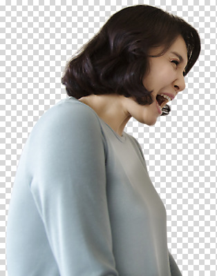 편집이미지 여자 40대 중년 한명 사람 상반신 성인 옆모습 외침 한국인 분노 싸움 PNG 말다툼 성인여자한명만 중년여자한명만 1 감정 뷰포인트 모션 동양인 소리 여자한명만 성인여자만 중년여자만 파일형식