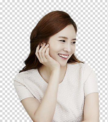 편집이미지 응시 여자 한명 미소 사람 상반신 성인 앞모습 30대 턱괴기 기쁨 한국인 PNG 성인여자한명만 1 시선 감정 뷰포인트 모션 표정 동양인 장년 여자한명만 성인여자만 파일형식