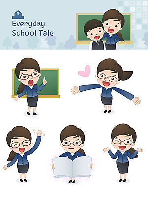 전신 학생 여자 교육 남자 교복 일러스트 교실 학교 청소년 친절 사랑 윙크 미소 사람 여러명 상반신 성인 책 스쿨라이프 교사 칠판 가르침 강의 손인사 국내일러스트 AI파일 직업 라이프스타일 옷 감정 다수 표정 인사 파일형식 벡터