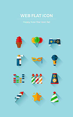 행복 별 음향기기 하늘색 초 아이스크림 새해 폭죽 가면 사람없음 축제 스피커 고깔모자 게임기 마이크 스프레이 해피뉴이어 풍선 AI파일 자연요소 모자_잡화 감정 디저트 파란색 전자제품 새해인사 파일형식 벡터