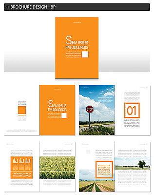 나무 템플릿 ZIP 도로 자연 팜플렛 초원 사람없음 초록색 주황색 표지판 인디자인 INDD 이미지템플릿 식물 길 컬러 교통시설 알림판 생태계 파일형식