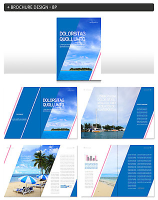템플릿 ZIP 바다 섬 여행 요트 자연 휴식 팜플렛 해변 사람없음 파란색 관광지 야자수 파라솔 편안함 선베드 인디자인 INDD 이미지템플릿 나무 컬러 컨셉 배_교통 의자 감각 생태계 파일형식