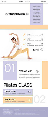 전신 PSD 템플릿 여자 ZIP 웹템플릿 요가 한명 사람 이벤트 20대 성인 운동복 운동 노란색 보라색 스트레칭 한국인 요가자세 흰색 요가복 뉴스레터 필라테스 성인여자한명만 이미지템플릿 1 웰빙 옷 컬러 포즈 건강 동양인 청년 여자한명만 성인여자만 파일형식